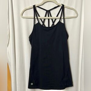 Athleta Black Women's Strappy Tank Top Size Medium